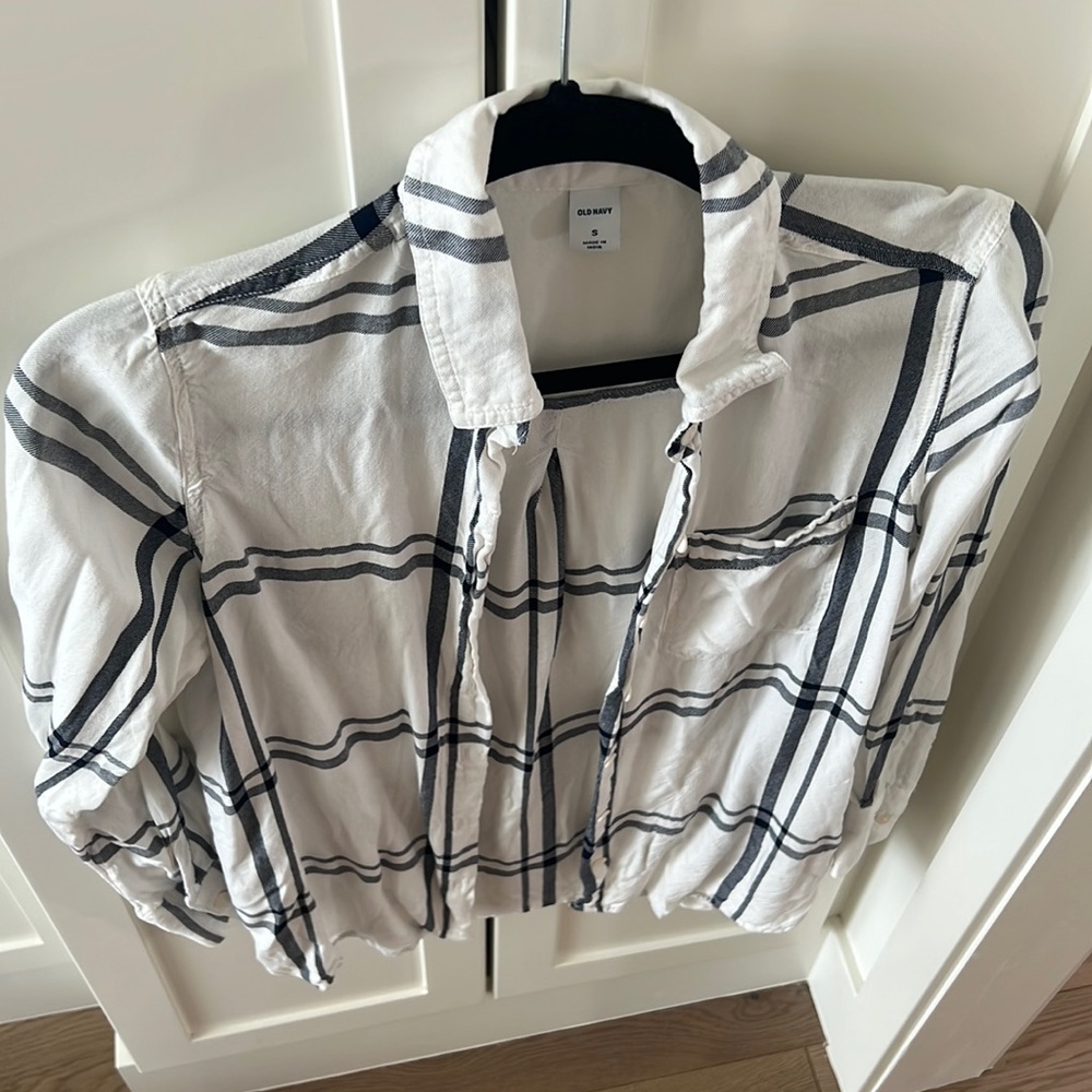 Long sleeve plaid shirt